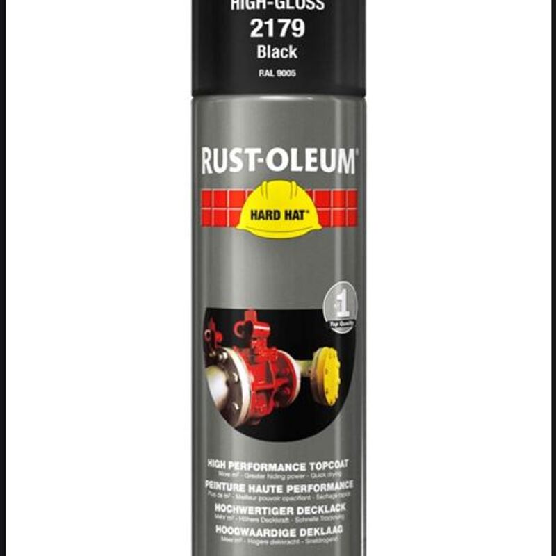 Spray can Rustoleum 0.5L black